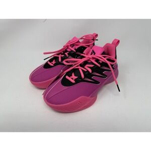 Girl's Adidas Dame Certified 3 Juniors Lucid Fuchsia Basketball Shoes Size 5 New